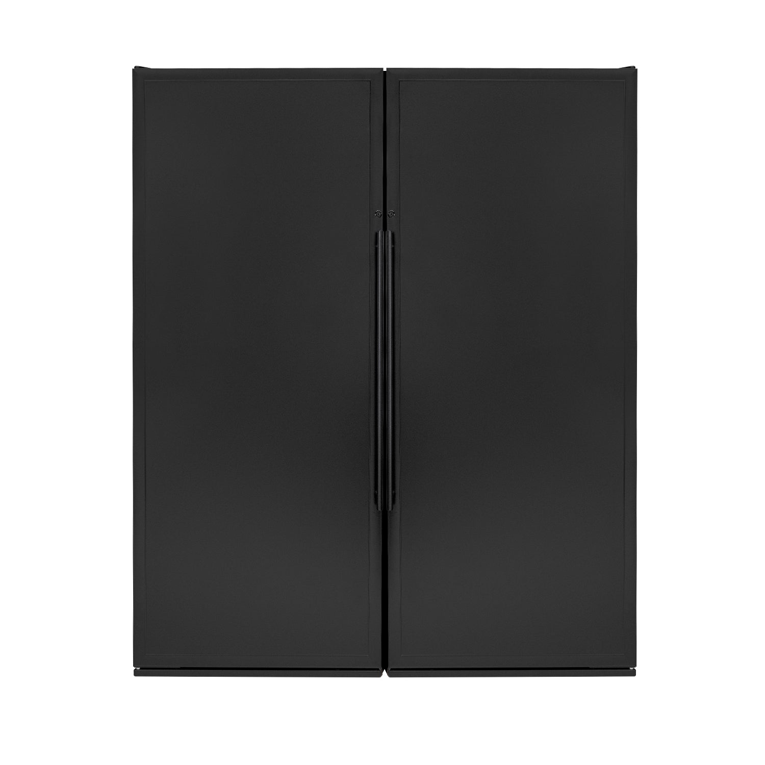 Allavino Vite II Tru-Vino 610 Bottle Dual Zone Solid Black Door Side-by-Side Wine Refrigerator