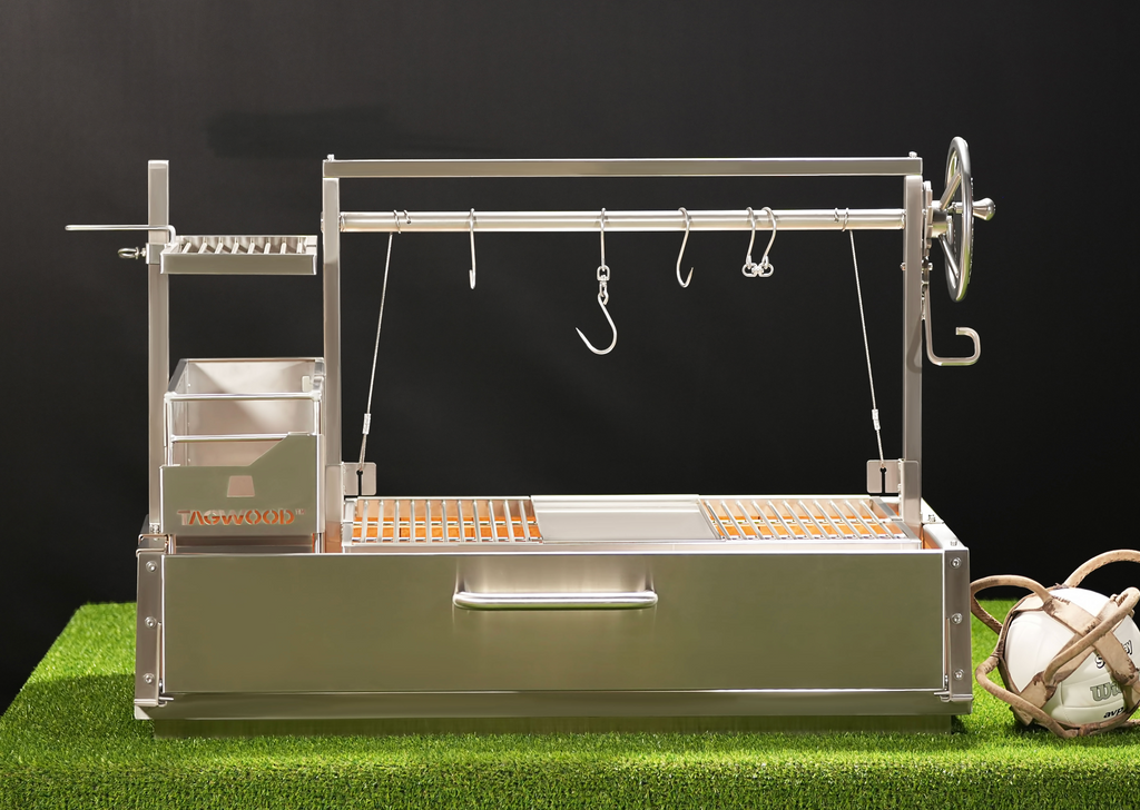 Tagwood BBQ05SS Built-In Santa Maria Argentine Grill – 304 Stainless Steel
