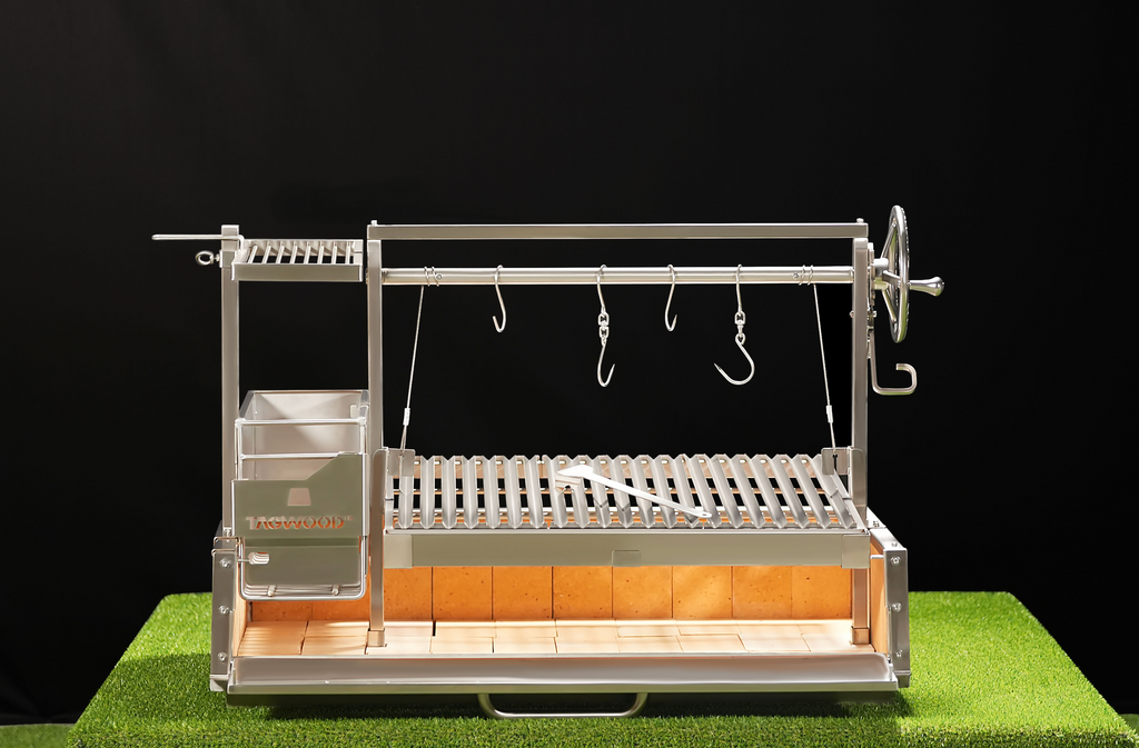 Tagwood BBQ05SS Built-In Santa Maria Argentine Grill – 304 Stainless Steel