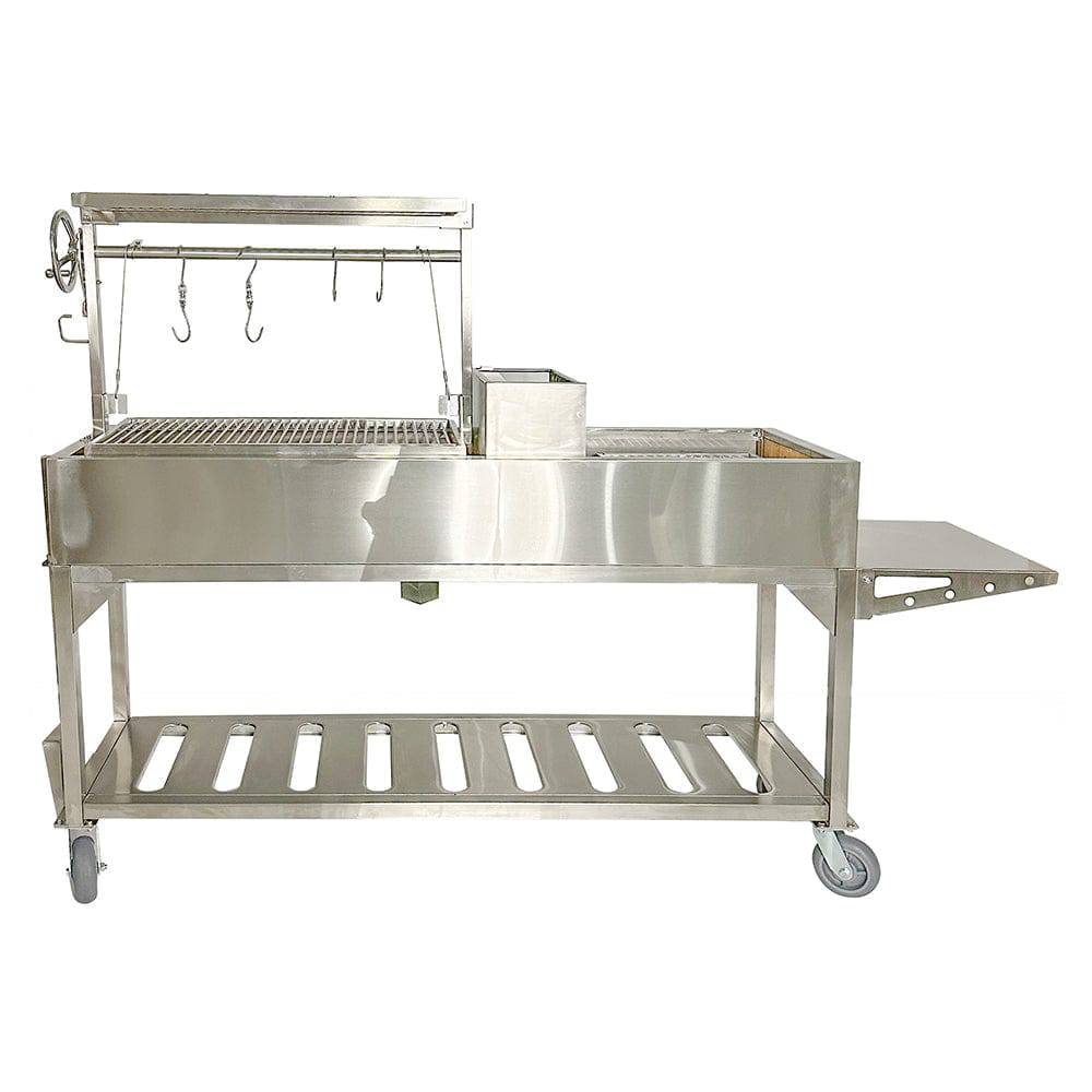 Tagwood BBQ06SS Argentine Santa Maria Grill – with 360° Rotating Clamp Grill