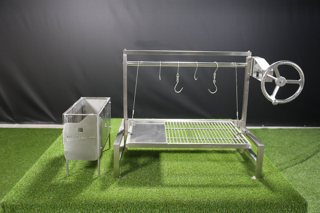 Tagwood BBQ09SS Insert Style Argentine Santa Maria Grill – 304 Stainless Steel