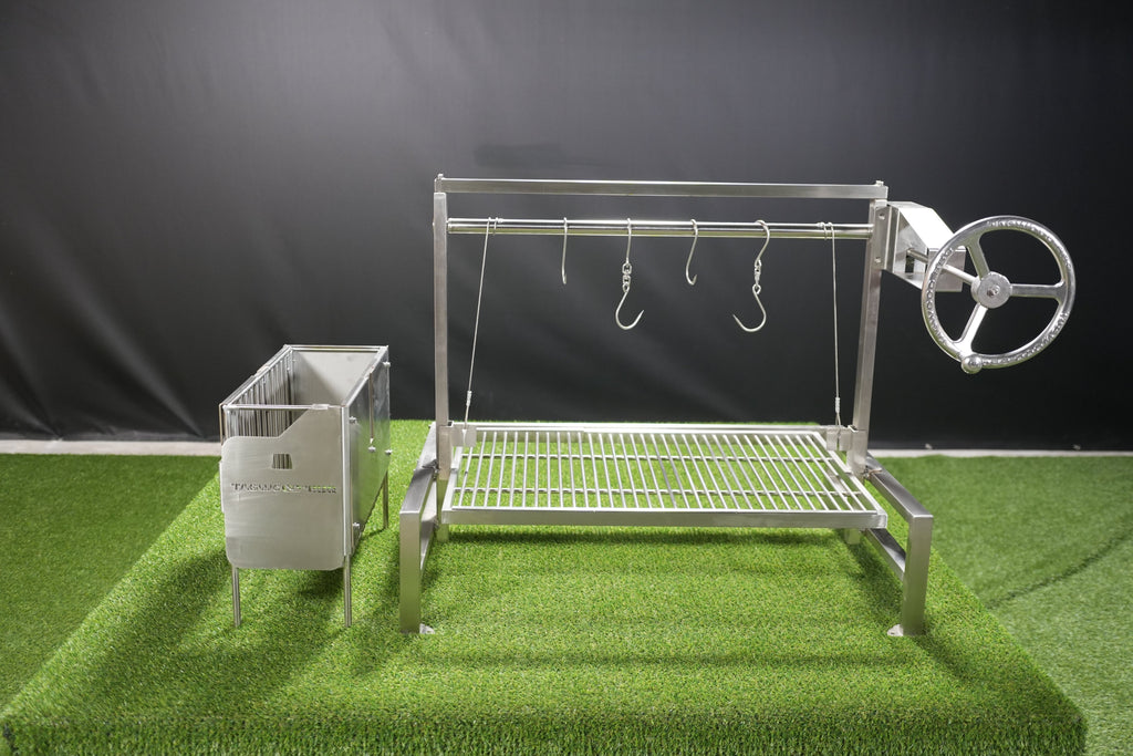Tagwood BBQ09SS Insert Style Argentine Santa Maria Grill – 304 Stainless Steel