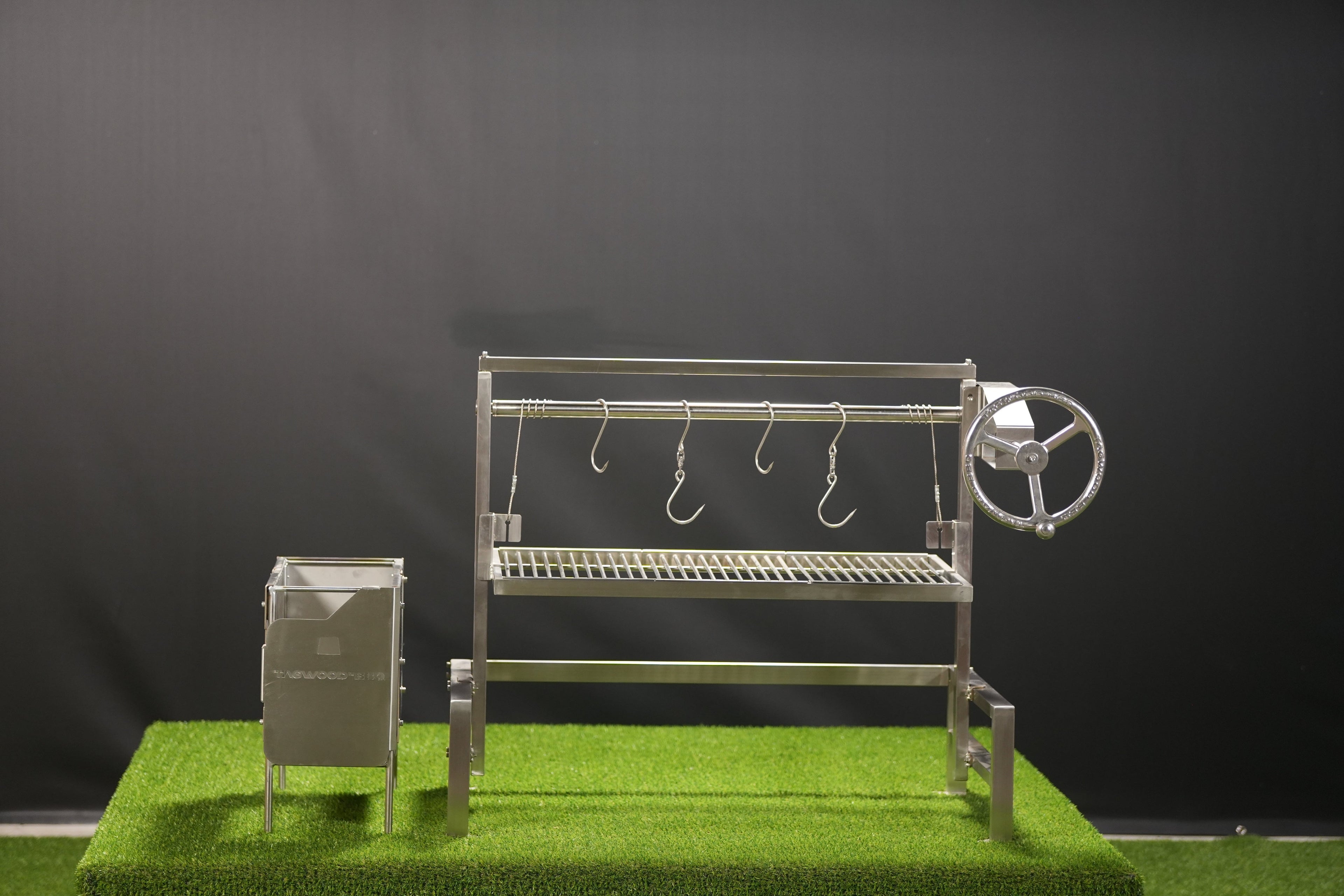 Tagwood BBQ09SS Insert Style Argentine Santa Maria Grill – 304 Stainless Steel