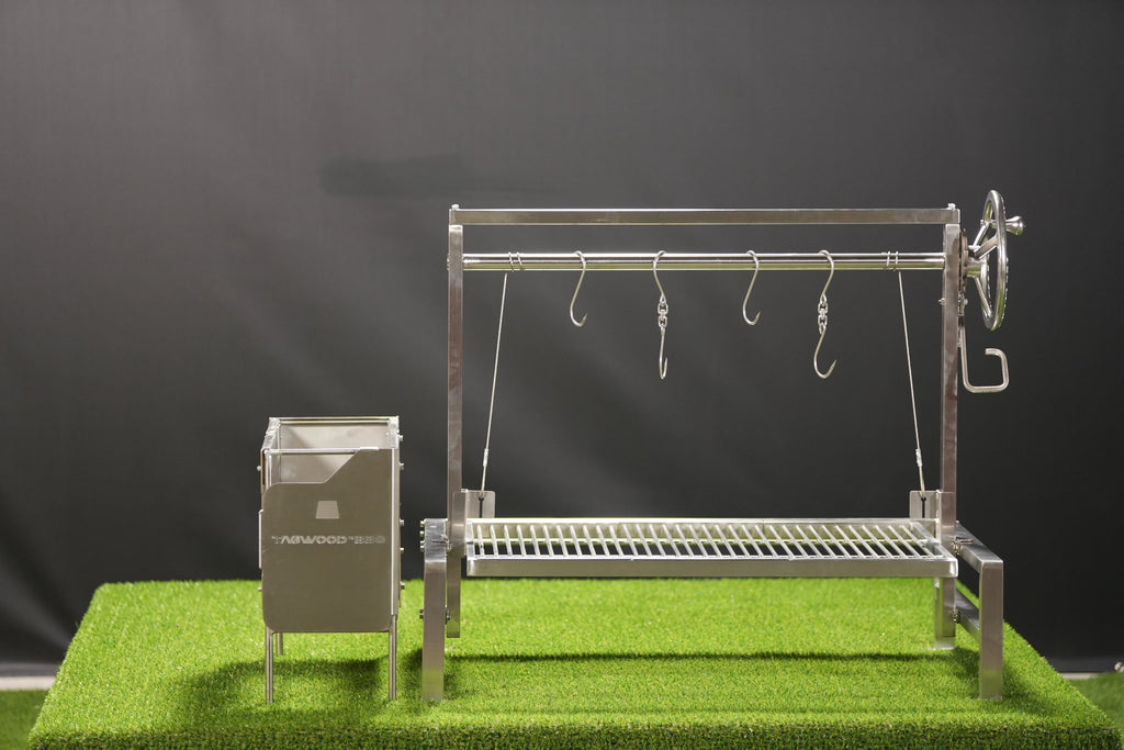 Tagwood BBQ09SS Insert Style Argentine Santa Maria Grill – 304 Stainless Steel