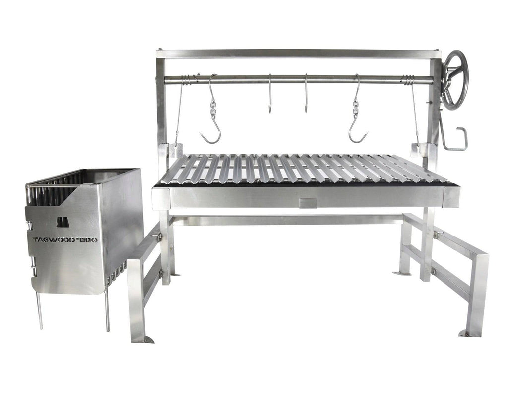 Tagwood BBQ09SS Insert Style Argentine Santa Maria Grill – 304 Stainless Steel
