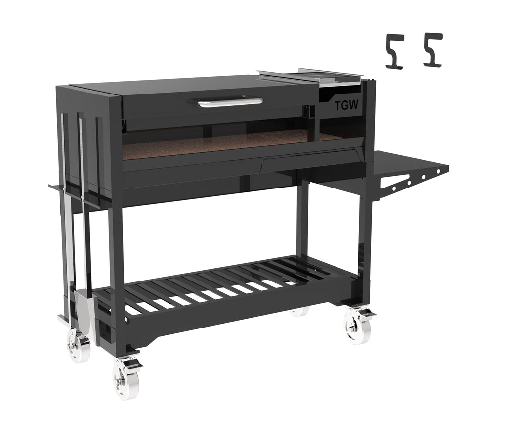 Tagwood BBQ18SI Argentine Style Grill – Chief Series All-Black Edition