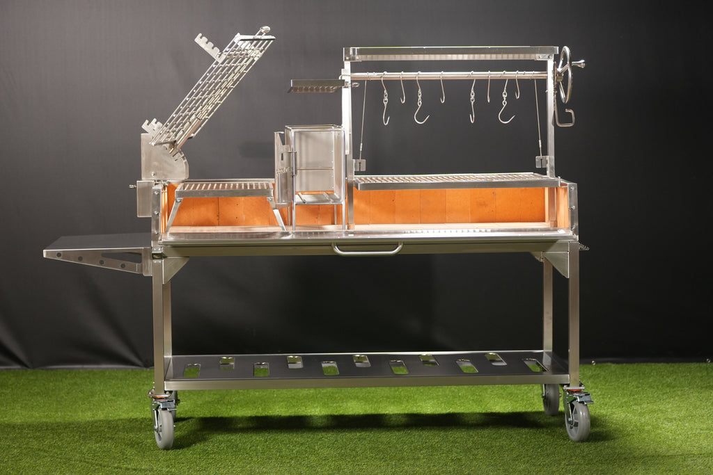 Tagwood BBQ26SS Premium XL Argentine Santa Maria Grill – 304 Stainless Steel