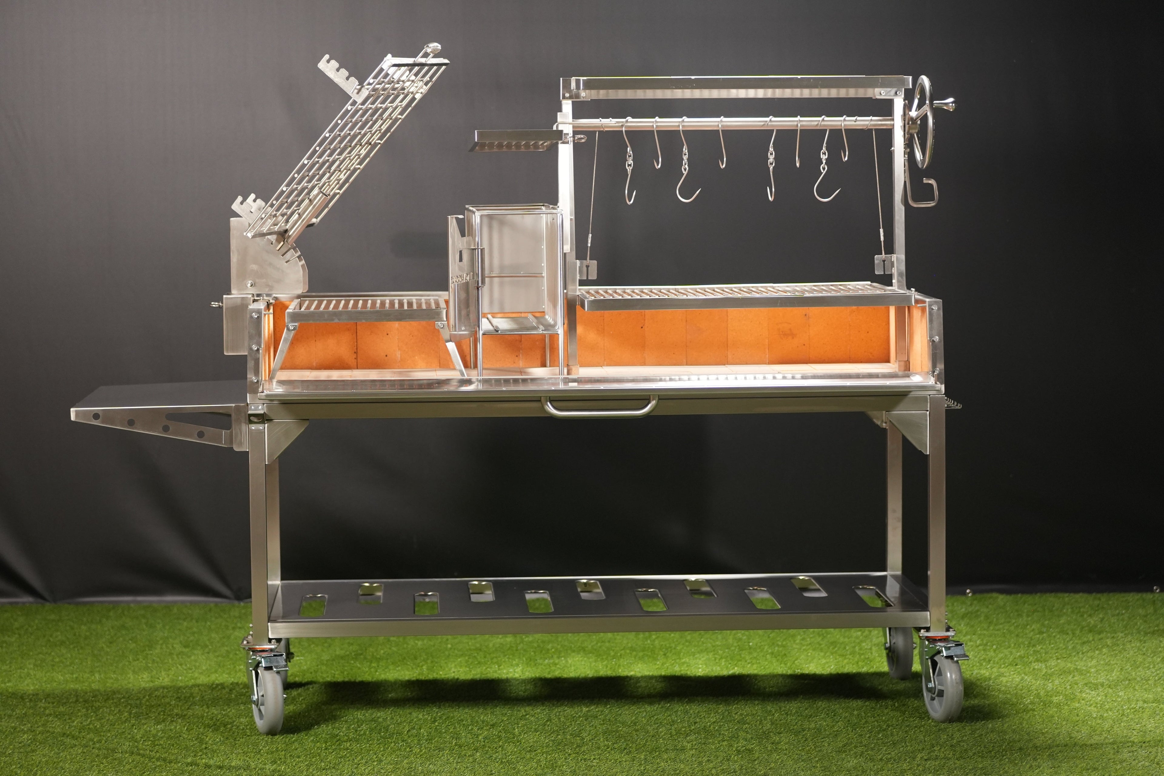 Tagwood BBQ26SS Premium XL Argentine Santa Maria Grill – 304 Stainless Steel