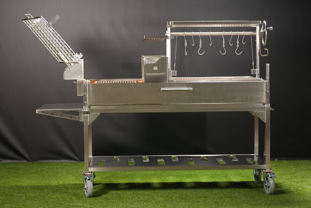 Tagwood BBQ26SS Premium XL Argentine Santa Maria Grill – 304 Stainless Steel