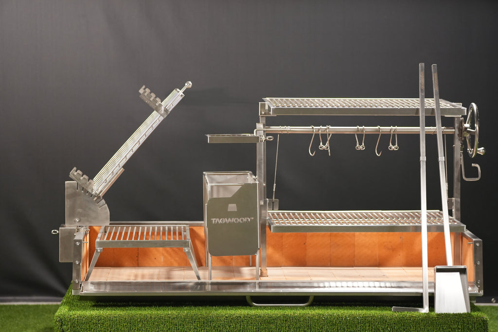 Tagwood BBQ28SS XL Built-In Santa Maria Argentine Grill – 304 Stainless Steel
