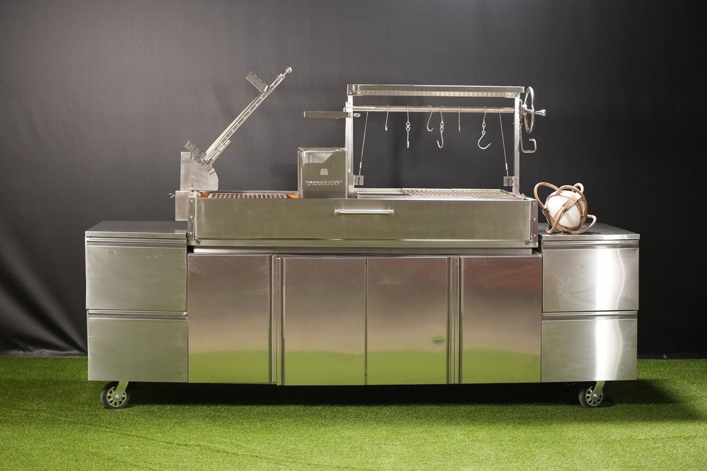 Tagwood BBQ28SS XL Built-In Santa Maria Argentine Grill – 304 Stainless Steel