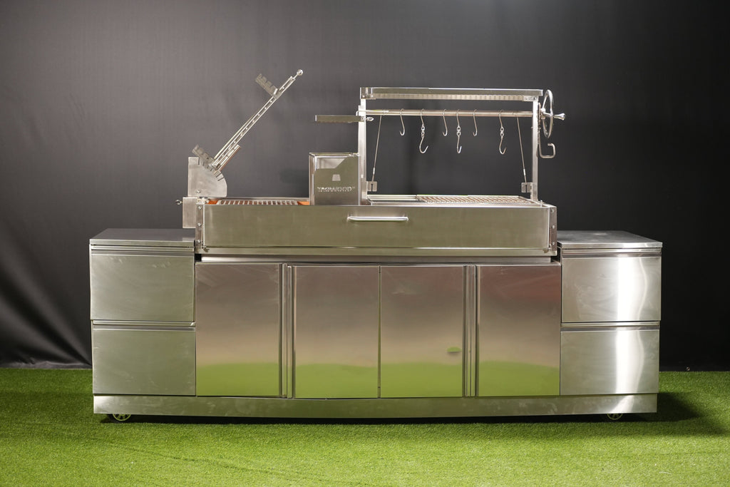 Tagwood BBQ28SS XL Built-In Santa Maria Argentine Grill – 304 Stainless Steel
