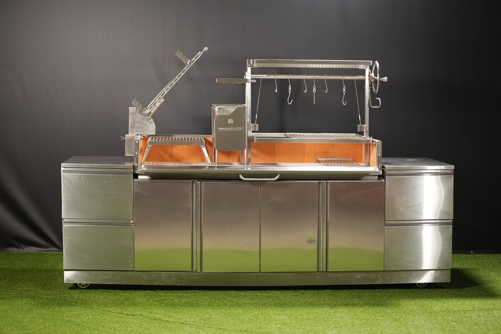 Tagwood BBQ28SS XL Built-In Santa Maria Argentine Grill – 304 Stainless Steel