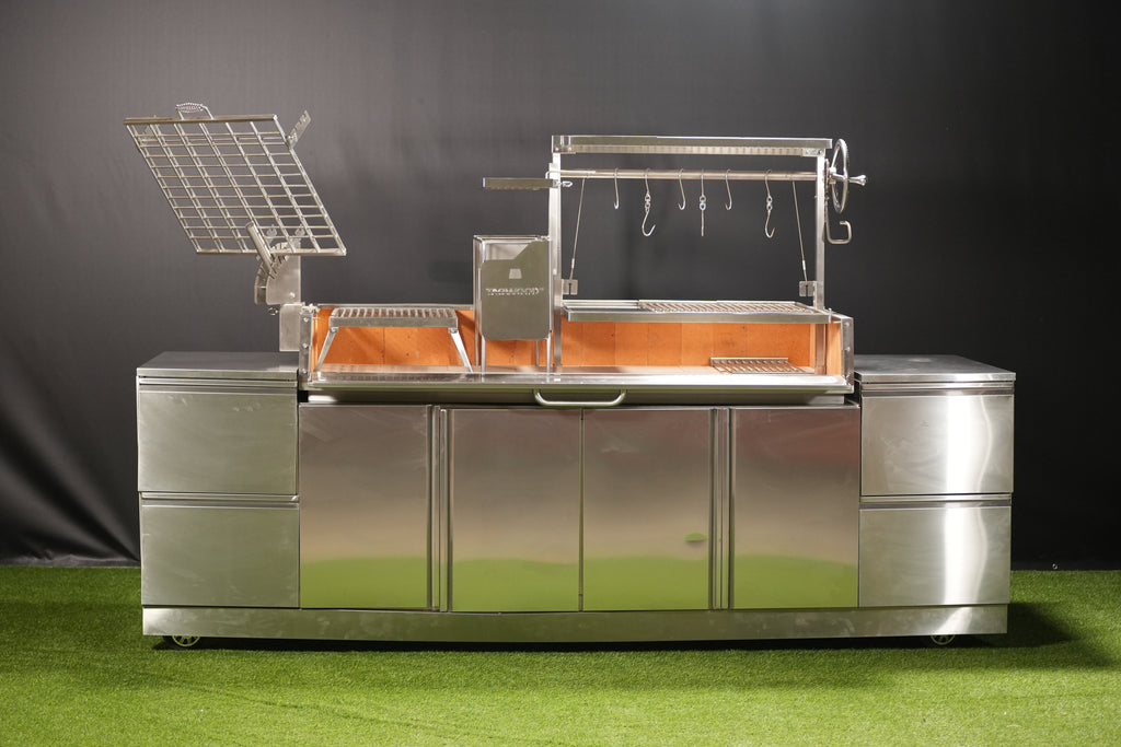 Tagwood BBQ28SS XL Built-In Santa Maria Argentine Grill – 304 Stainless Steel