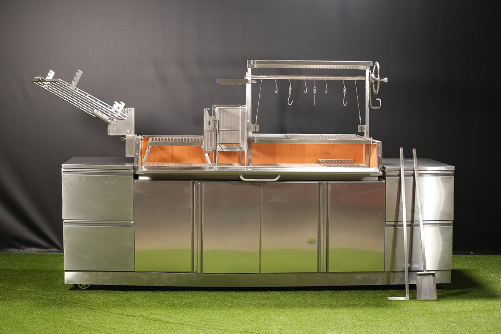 Tagwood BBQ28SS XL Built-In Santa Maria Argentine Grill – 304 Stainless Steel
