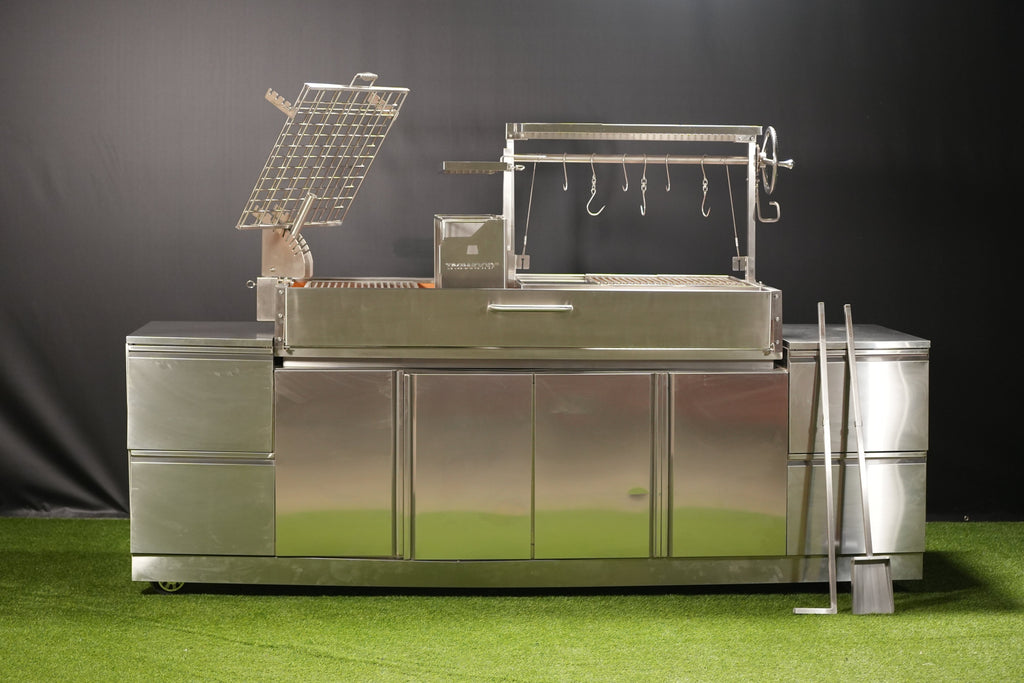 Tagwood BBQ28SS XL Built-In Santa Maria Argentine Grill – 304 Stainless Steel