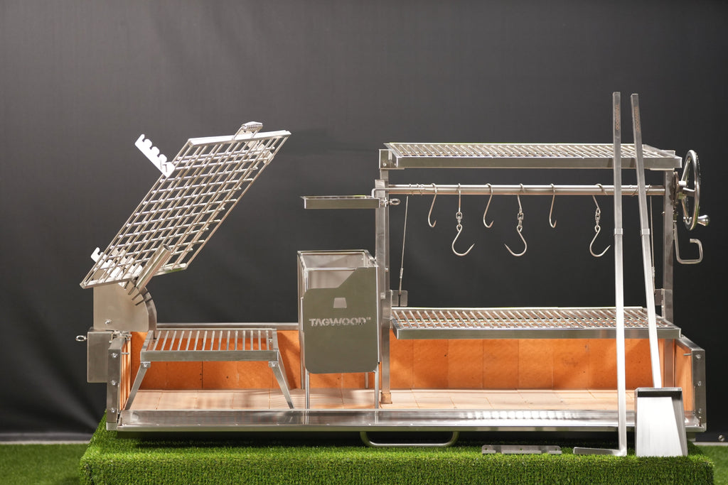 Tagwood BBQ28SS XL Built-In Santa Maria Argentine Grill – 304 Stainless Steel