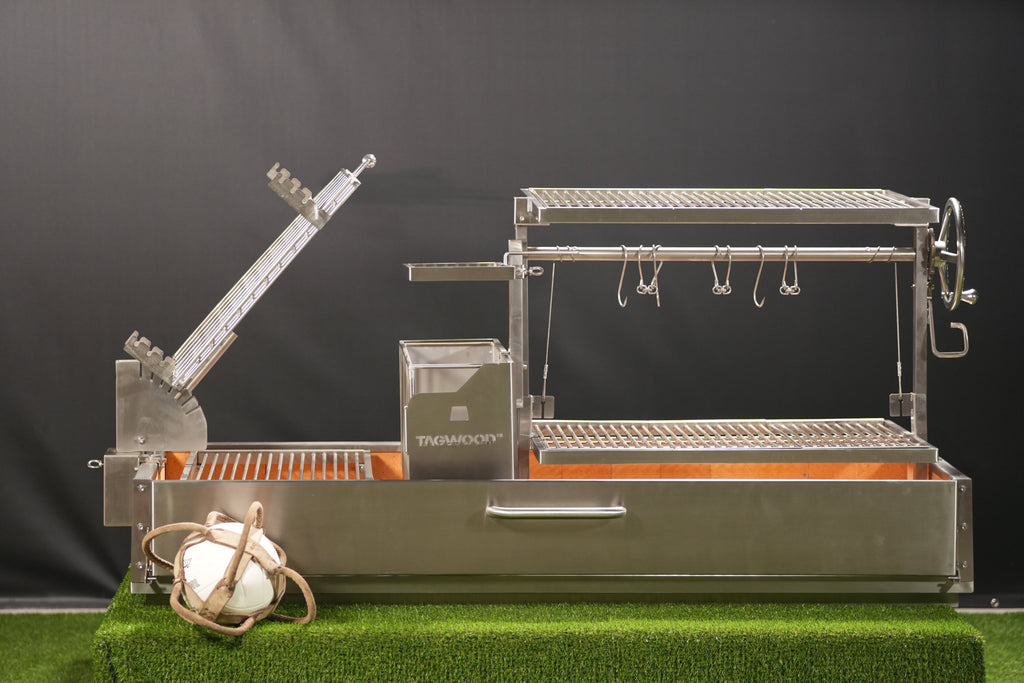 Tagwood BBQ28SS XL Built-In Santa Maria Argentine Grill – 304 Stainless Steel