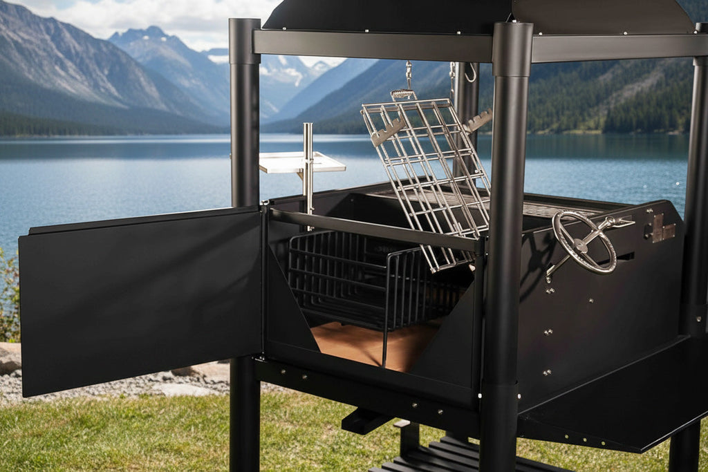 Tagwood BBQ12SI Argentine Santa Maria Grill – Professional 360-Degree Grilling