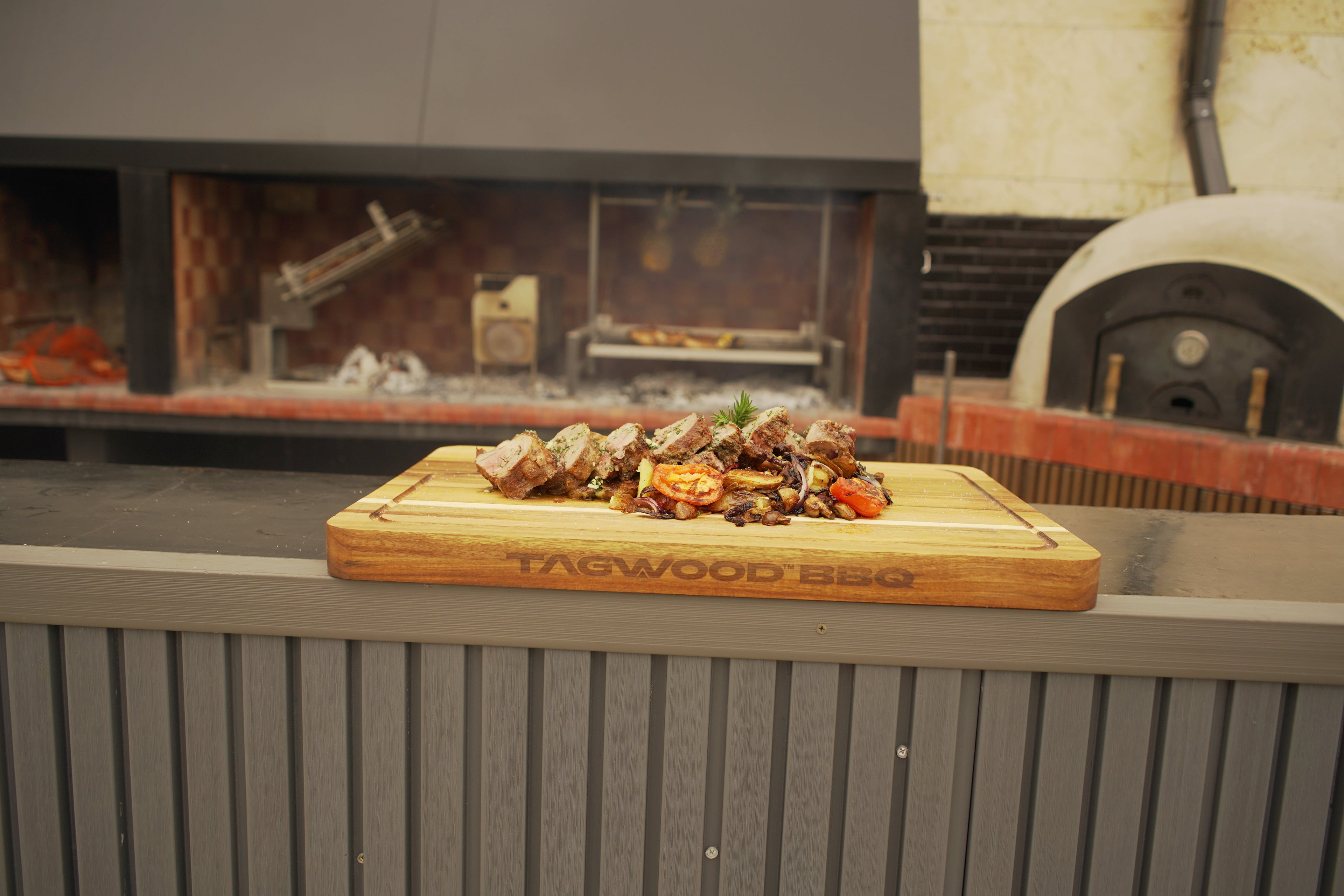 Tagwood BBQ09SS Insert Style Argentine Santa Maria Grill – 304 Stainless Steel