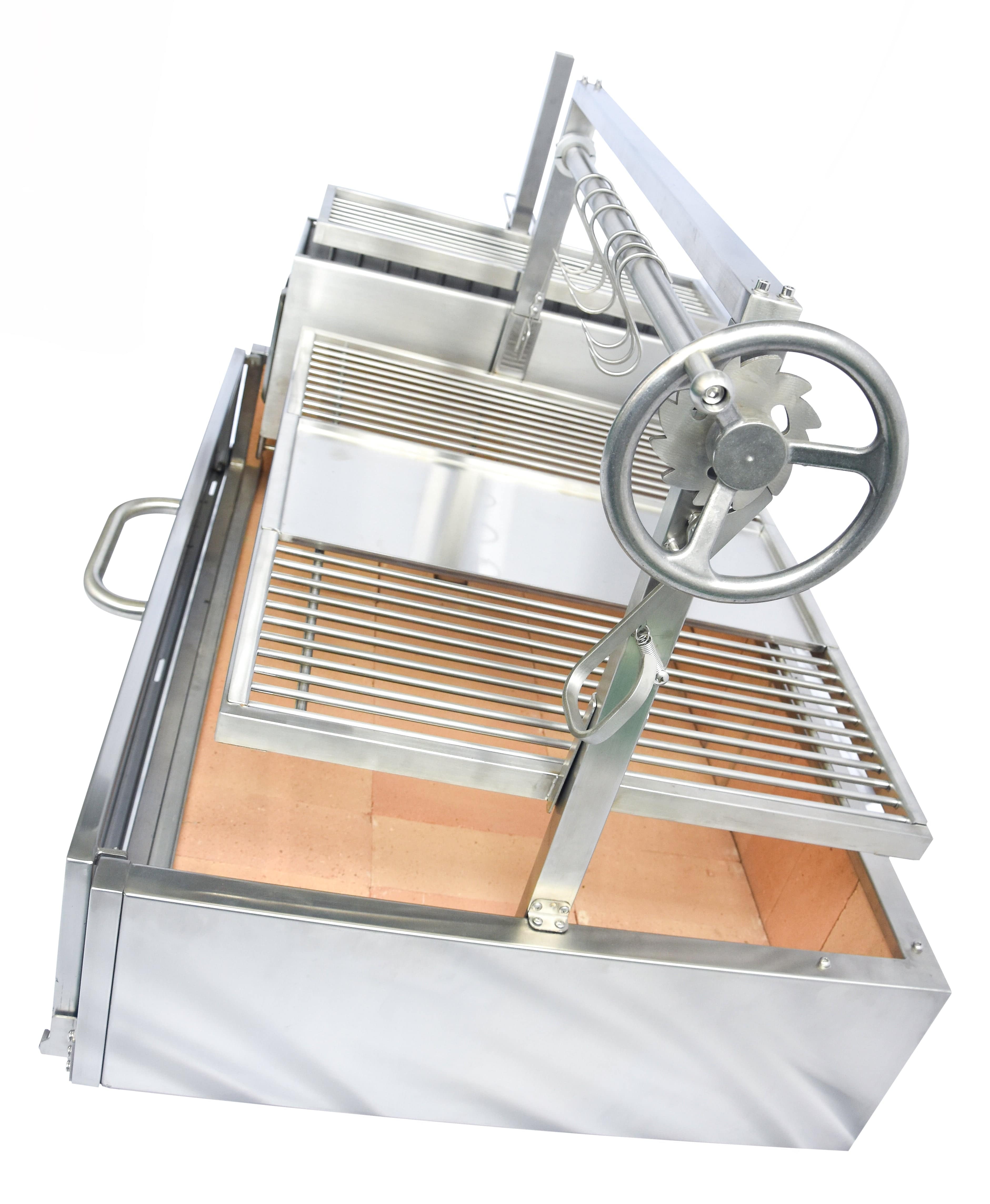 Tagwood BBQ25SS XL Built-In Santa Maria Argentine Grill – 304 Stainless Steel
