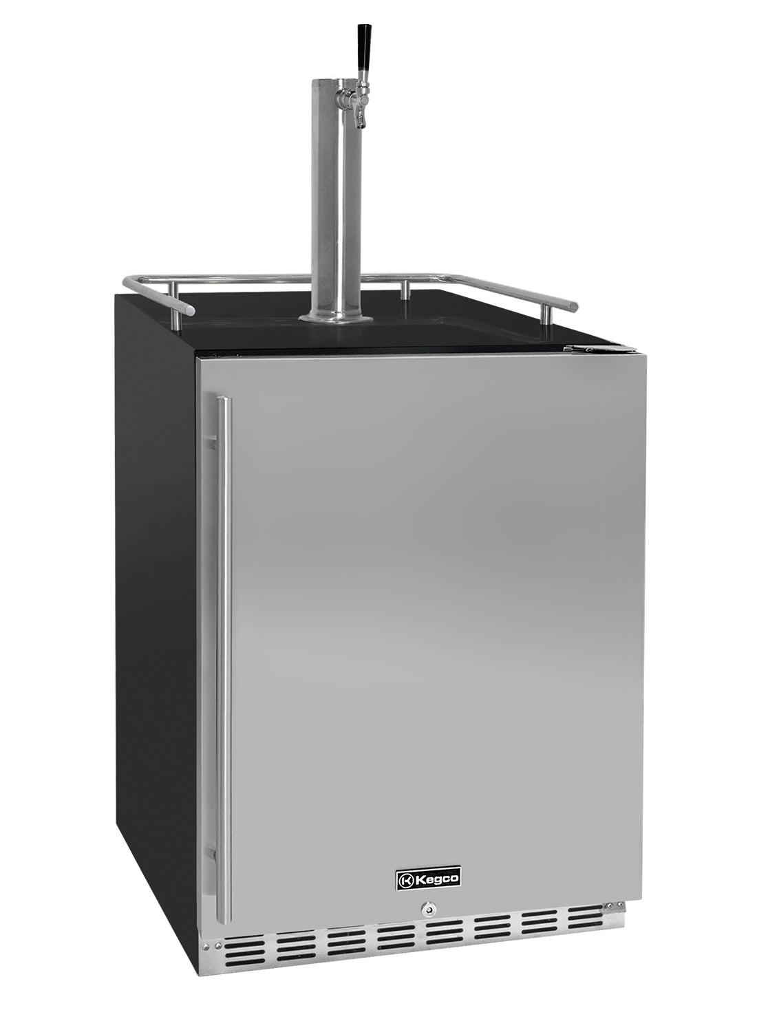 Kegco HK38BSU-1 24" Single Tap Built-In Stainless Steel Kegerator