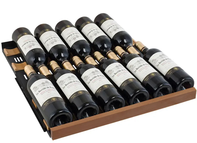 Allavino Reserva Series 326 Bottle 71" Tall Dual Zone Stainless Steel Side-by-Side Wine Refrigerator