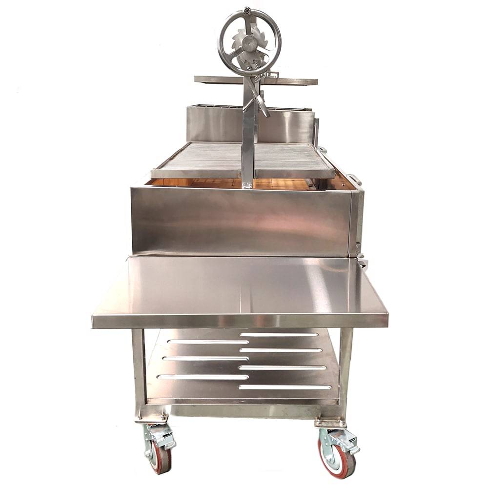 Tagwood BBQ24SS Double Argentine Santa Maria Grill – 304 Stainless Steel