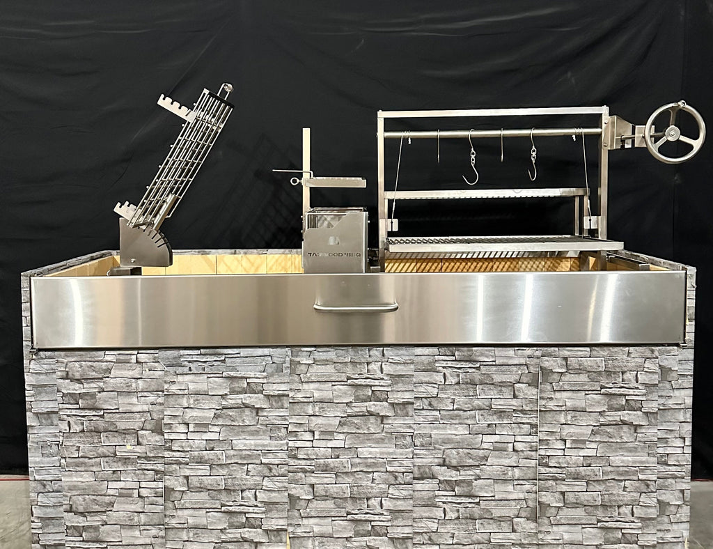 Tagwood BBQ09SS Insert Style Argentine Santa Maria Grill – 304 Stainless Steel