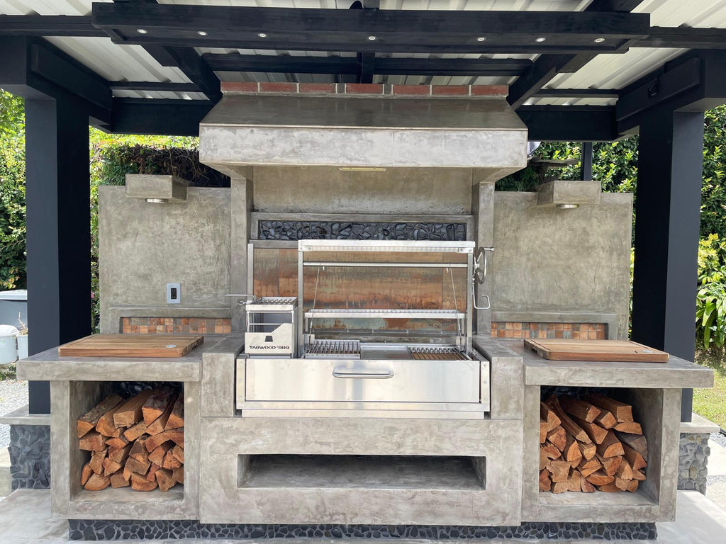 Tagwood BBQ05SS Built-In Santa Maria Argentine Grill – 304 Stainless Steel