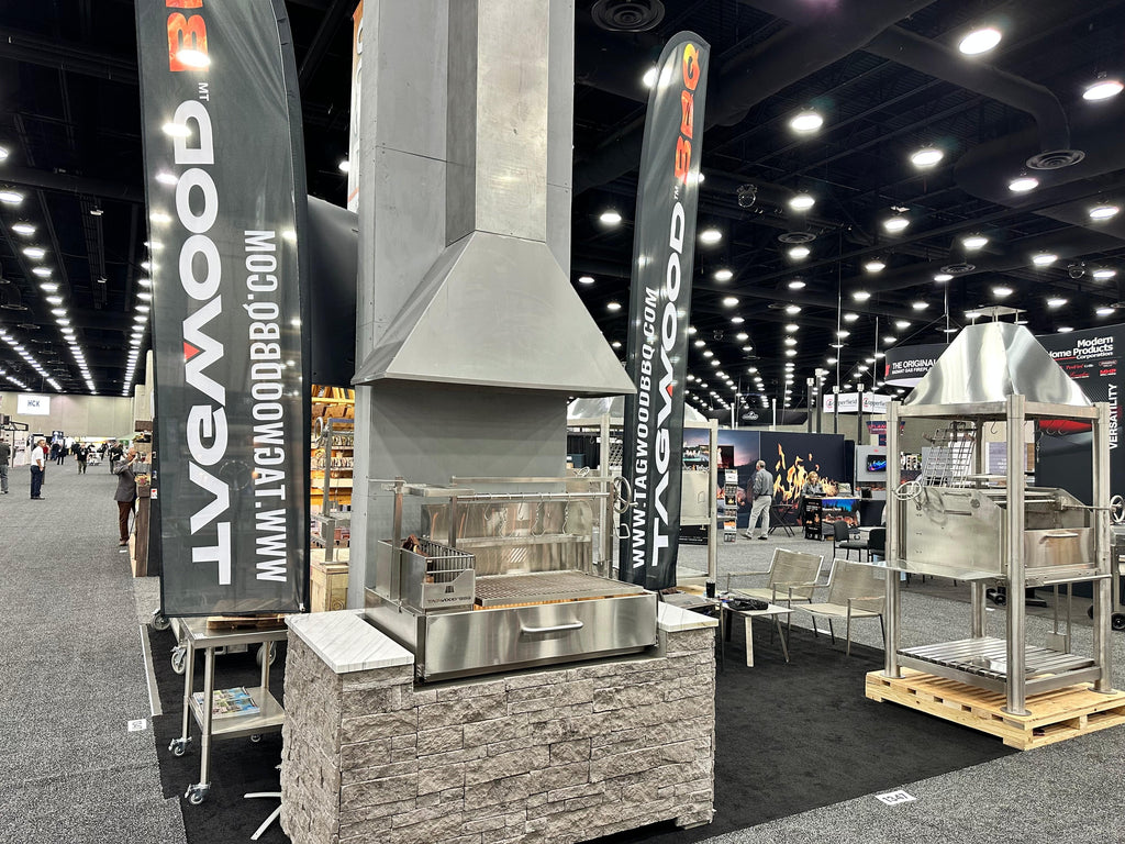 Tagwood BBQ25SS XL Built-In Santa Maria Argentine Grill – 304 Stainless Steel