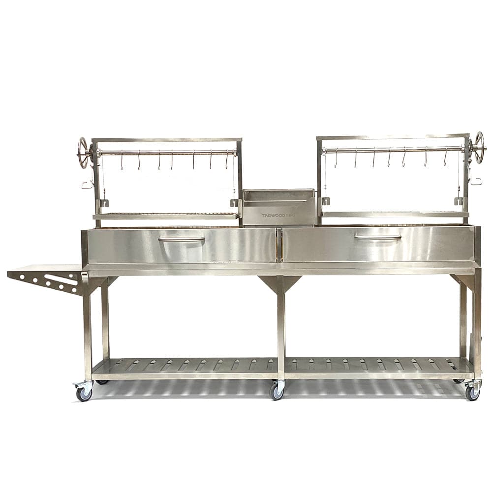 Tagwood BBQ04SS Double Argentine Santa Maria Style Grill – 304 Stainless Steel