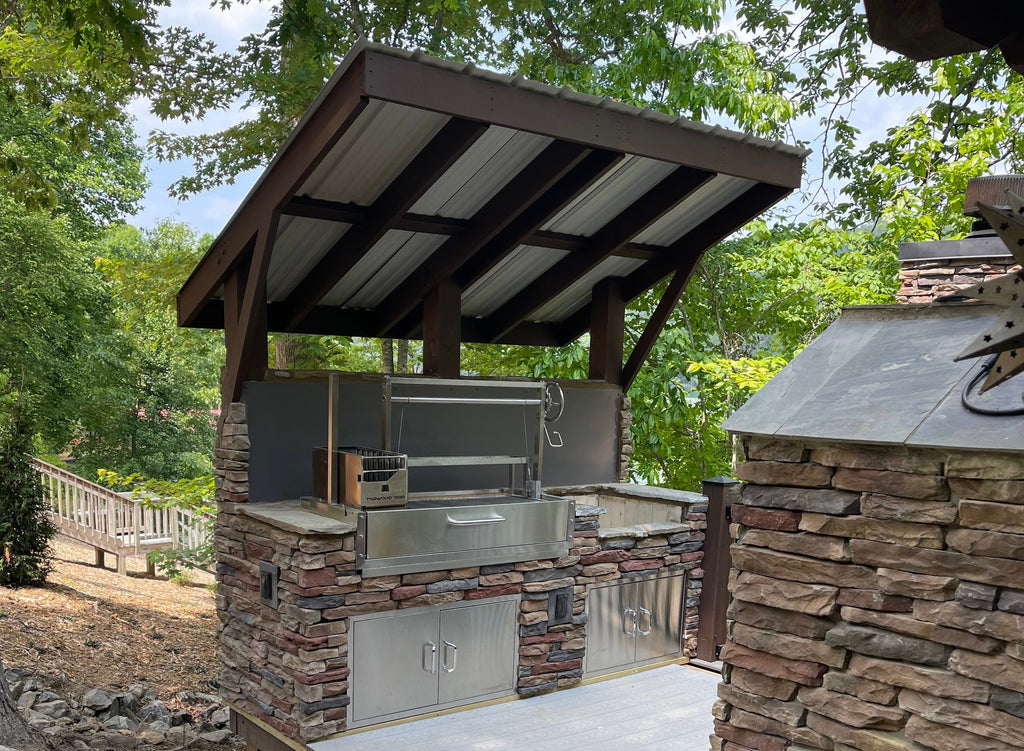 Tagwood BBQ05SS Built-In Santa Maria Argentine Grill – 304 Stainless Steel