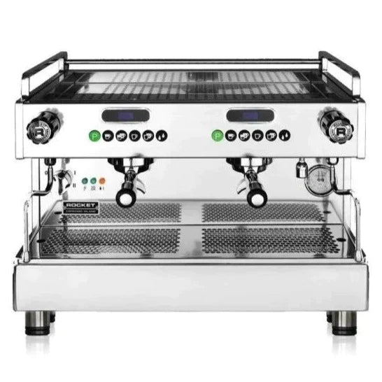 Rocket Espresso Boxer Timer 2-Group – Compact High-Volume Commercial Powerhouse