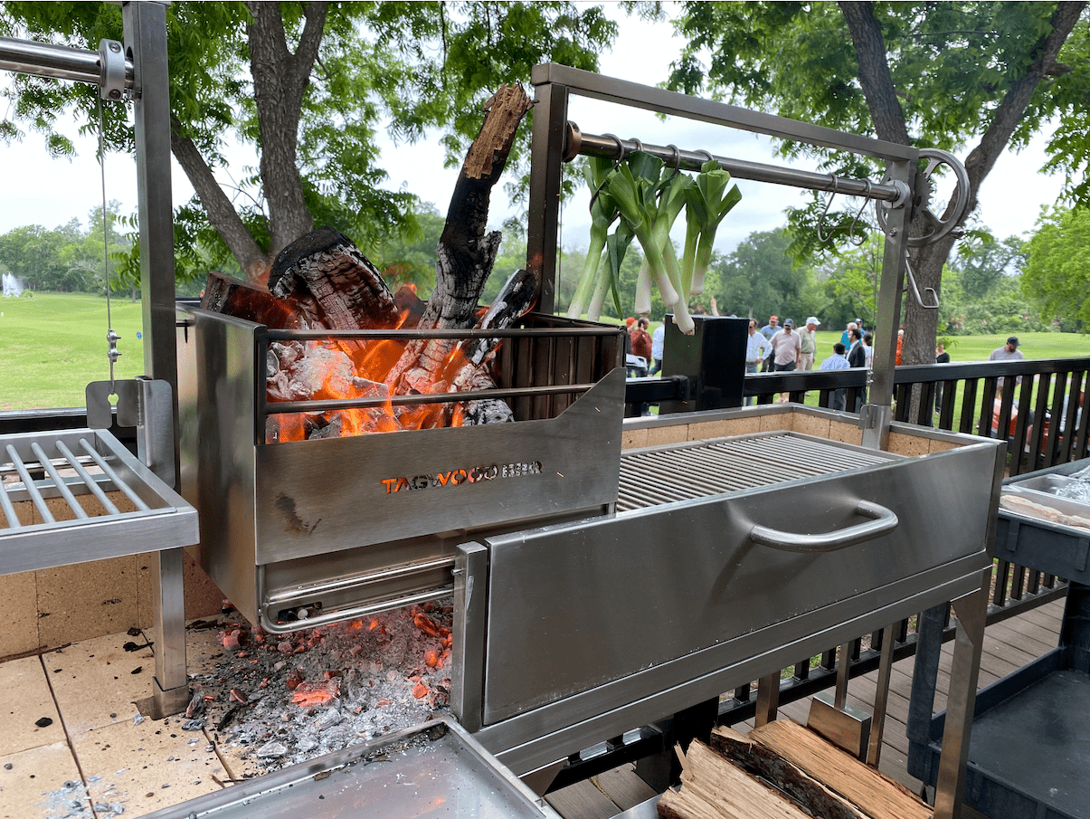Tagwood BBQ04SS Double Argentine Santa Maria Style Grill – 304 Stainless Steel