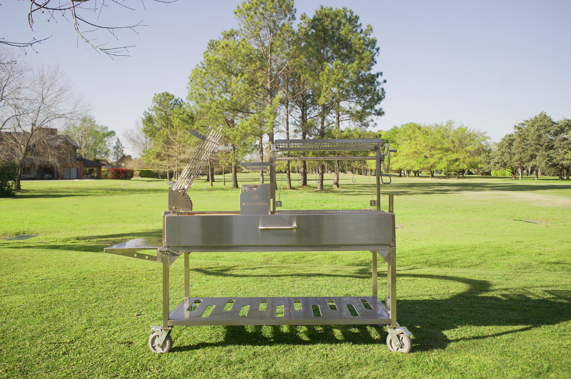 Tagwood BBQ26SS Premium XL Argentine Santa Maria Grill – 304 Stainless Steel