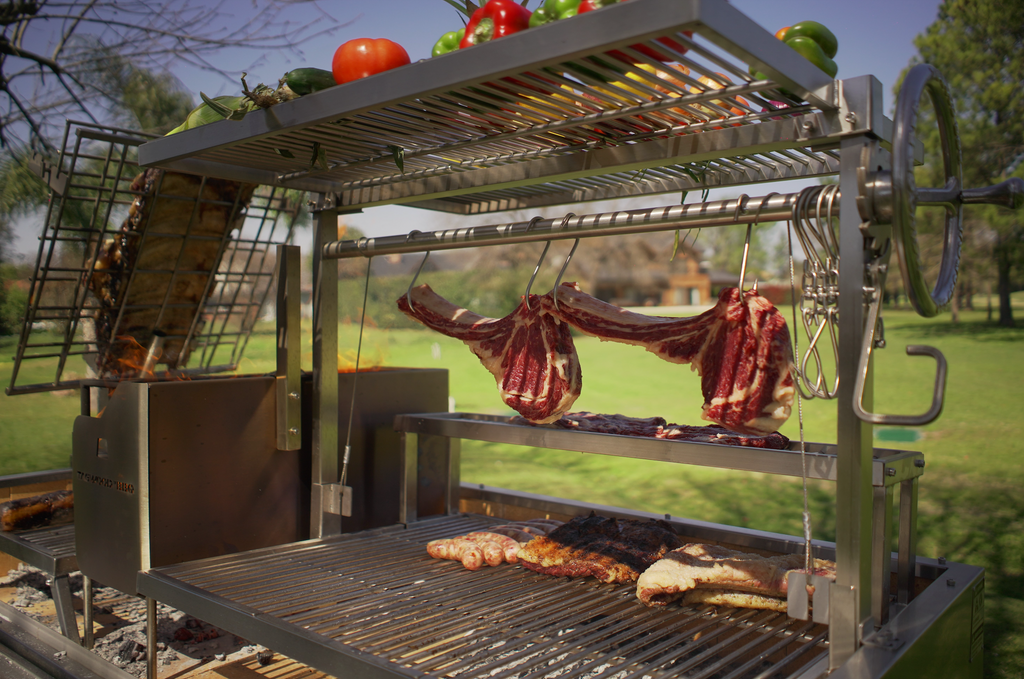 Tagwood BBQ26SS Premium XL Argentine Santa Maria Grill – 304 Stainless Steel