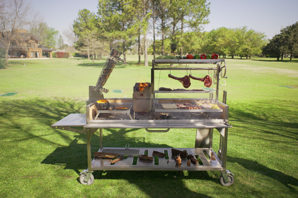 Tagwood BBQ26SS Premium XL Argentine Santa Maria Grill – 304 Stainless Steel