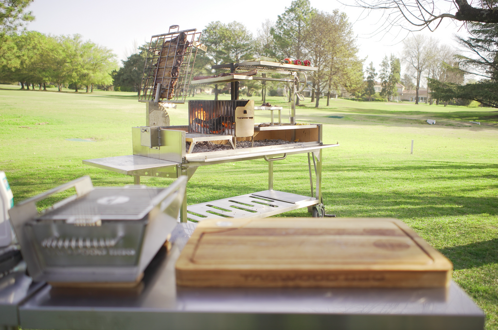 Tagwood BBQ26SS Premium XL Argentine Santa Maria Grill – 304 Stainless Steel