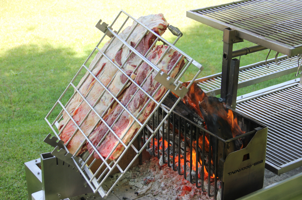 Tagwood BBQ26SS Premium XL Argentine Santa Maria Grill – 304 Stainless Steel