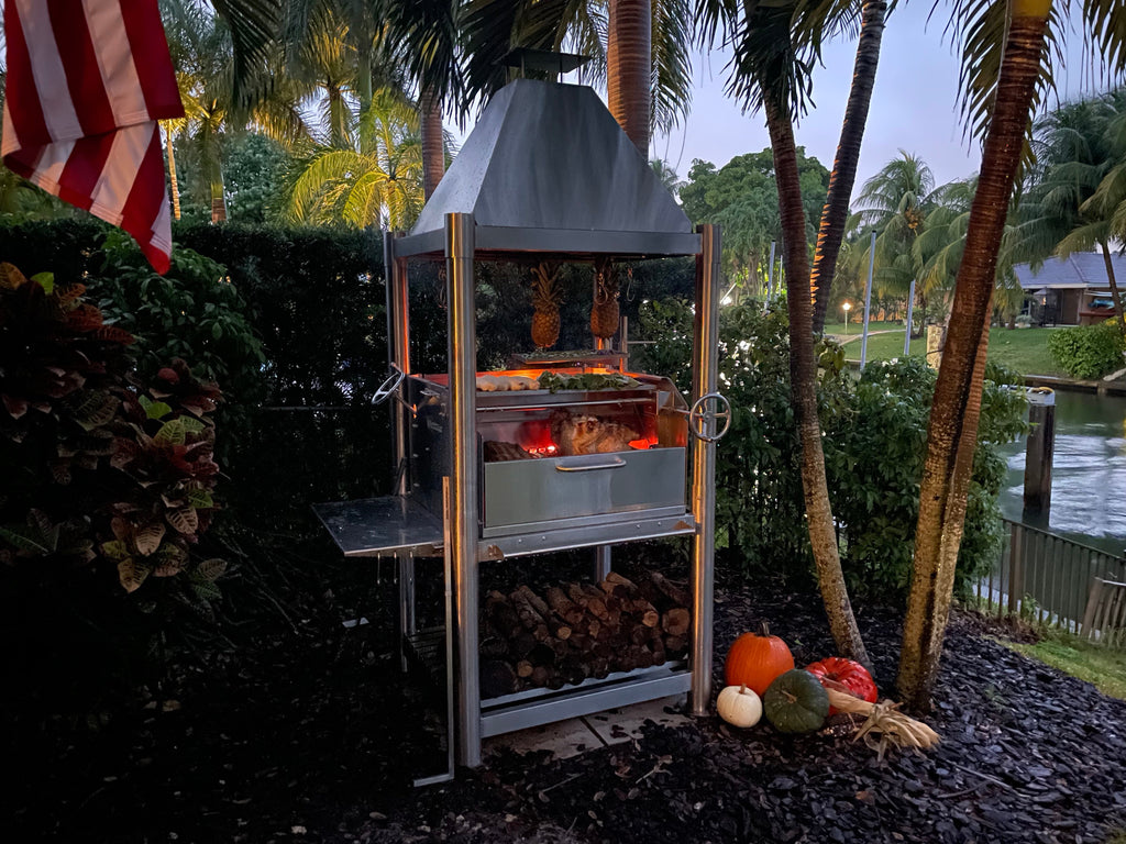 Tagwood BBQ BBQ02SS "The Beast" – All Stainless Steel Argentine Gaucho Grill