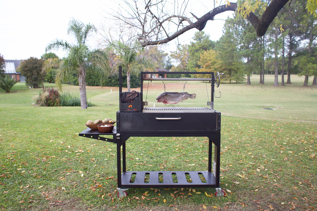 Tagwood BBQ03SI Premium Freestanding Argentine Santa Maria Grill