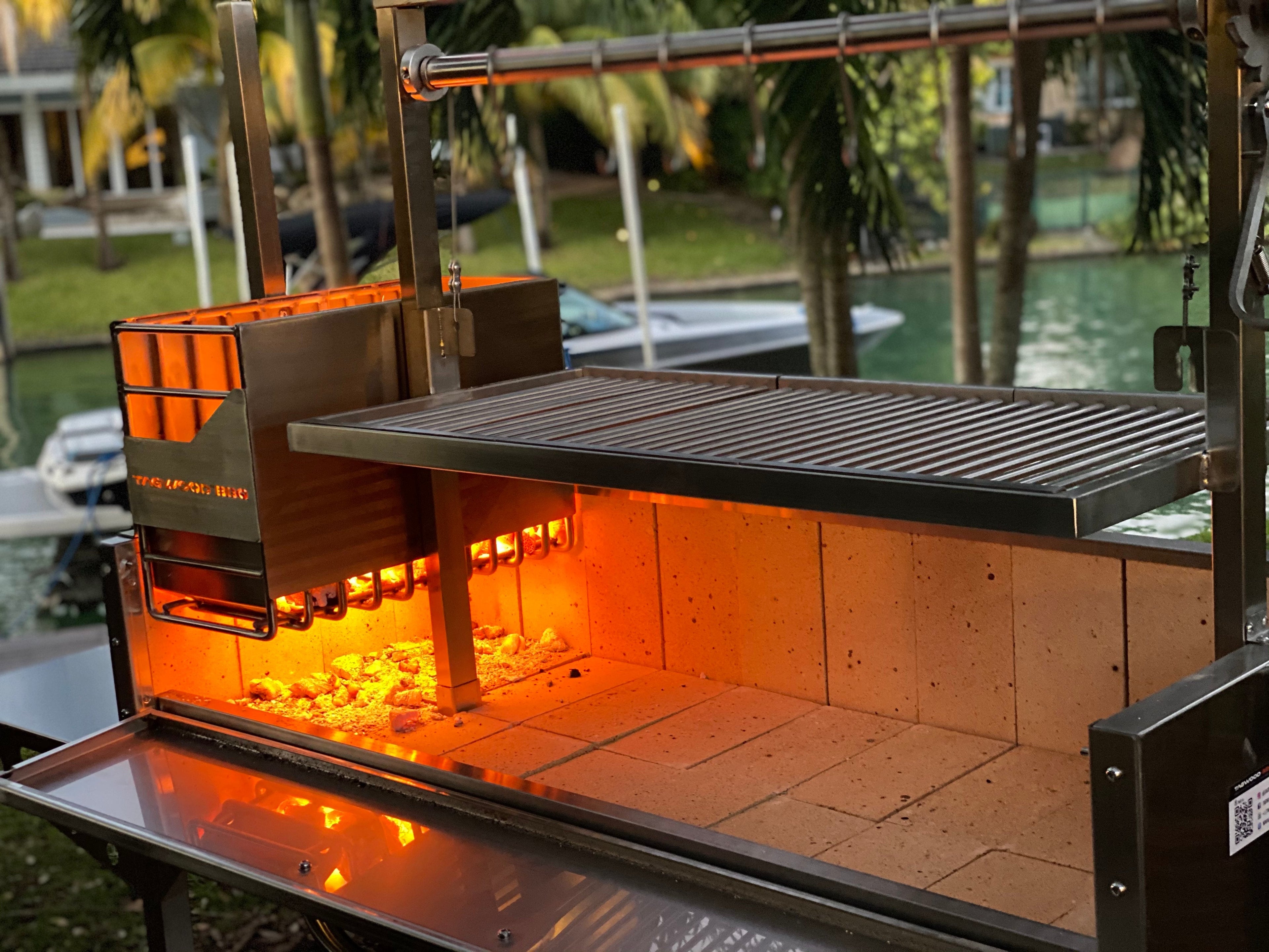 Tagwood BBQ03SS Argentine Santa Maria Grill – 304 Stainless Steel