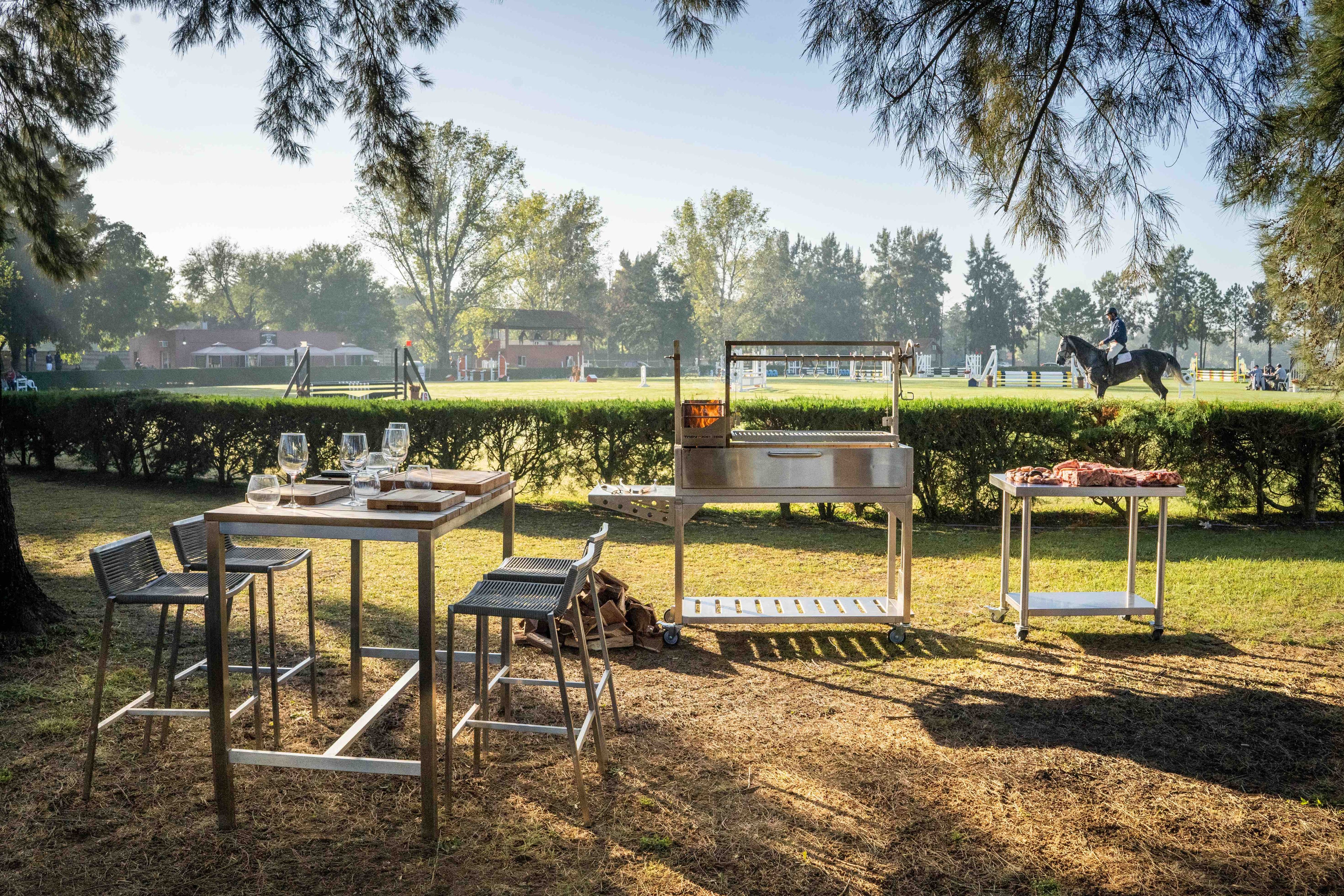 Tagwood BBQ03SS Argentine Santa Maria Grill – 304 Stainless Steel