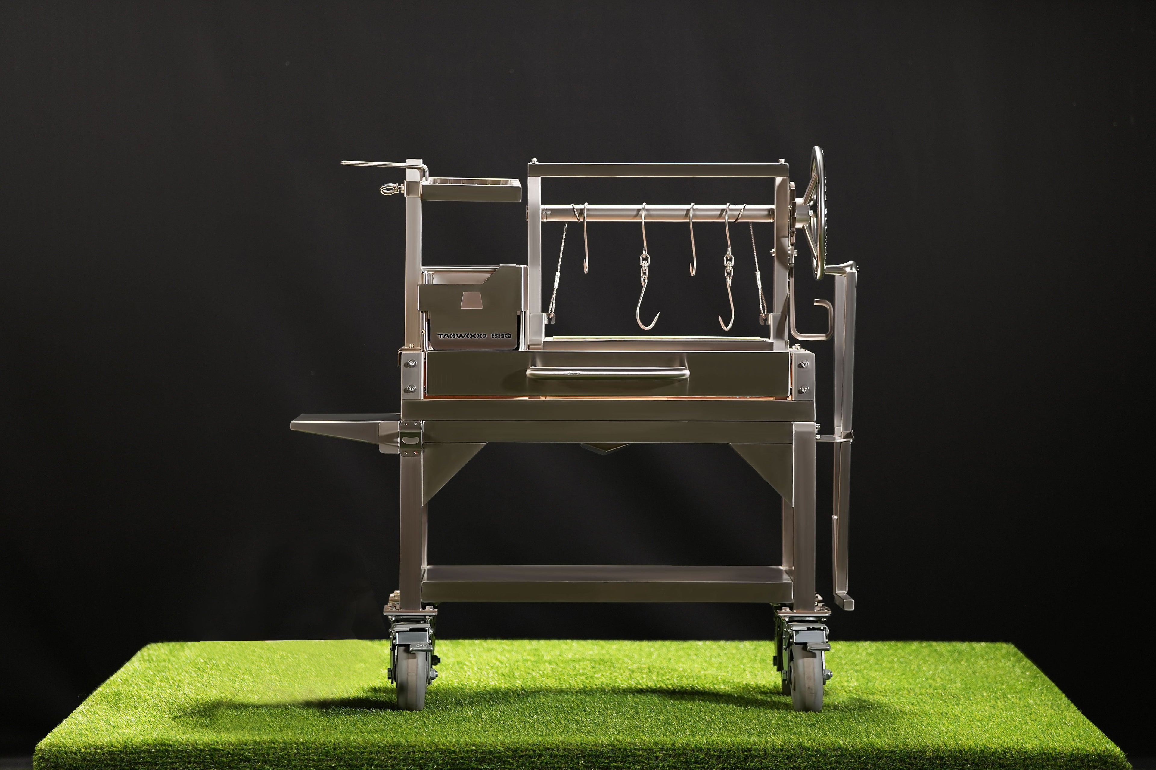 Tagwood BBQ03SS MINI Argentine Santa Maria Grill – 304 Stainless Steel