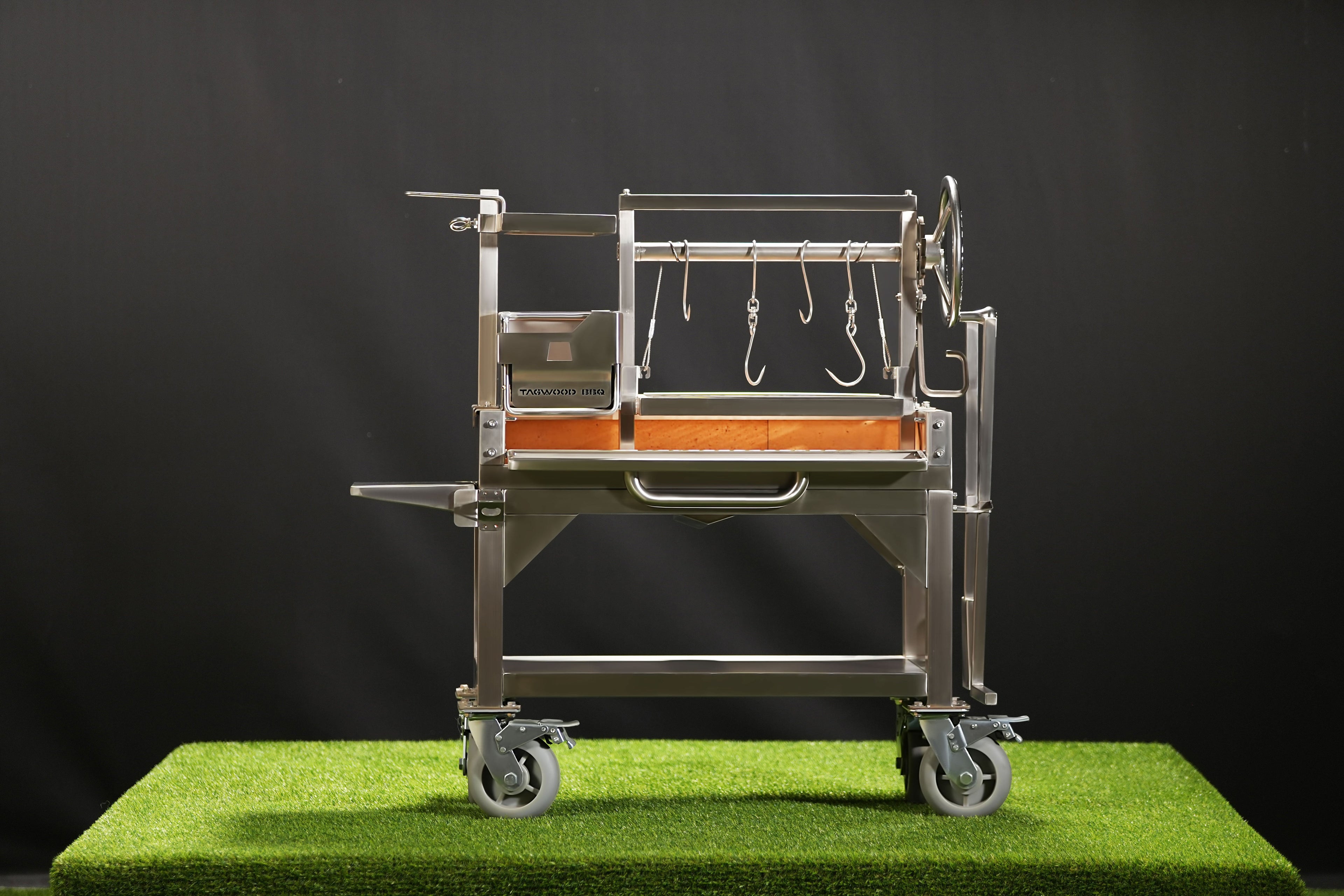 Tagwood BBQ03SS MINI Argentine Santa Maria Grill – 304 Stainless Steel