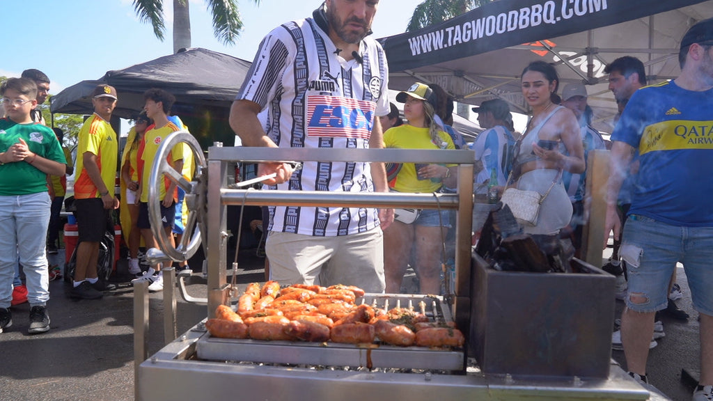 Tagwood BBQ03SS MINI Argentine Santa Maria Grill – 304 Stainless Steel