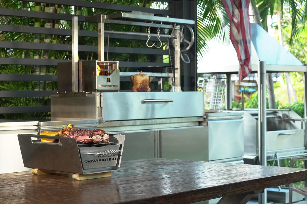 Tagwood BBQ05SS Built-In Santa Maria Argentine Grill – 304 Stainless Steel