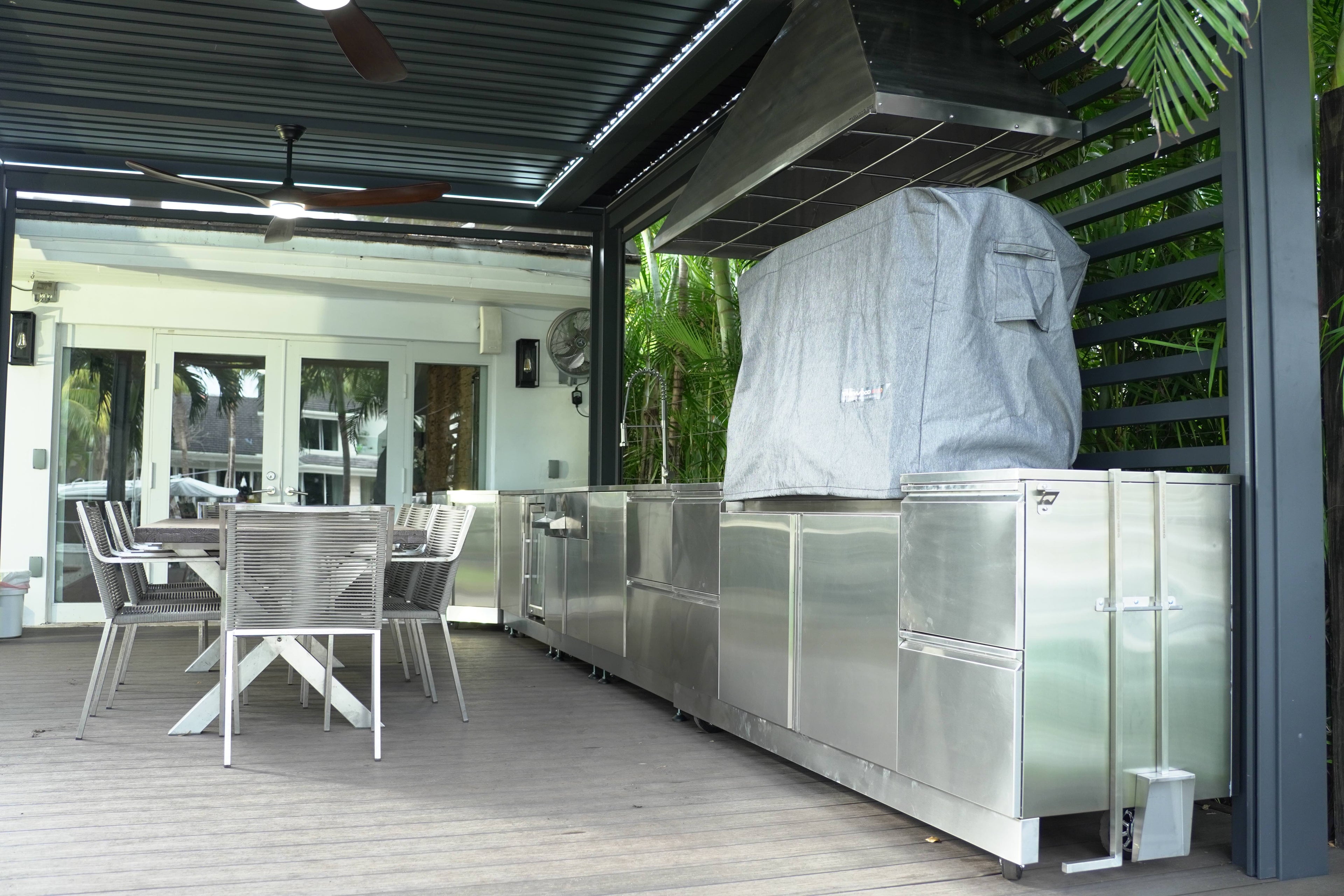Tagwood BBQ05SS Built-In Santa Maria Argentine Grill – 304 Stainless Steel