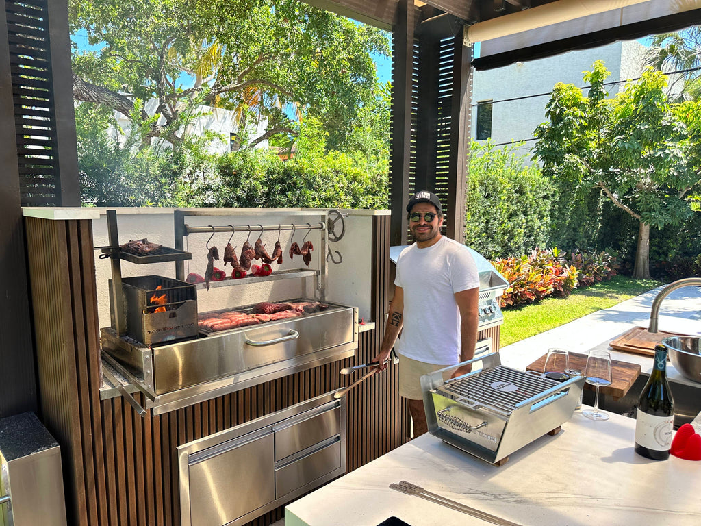Tagwood BBQ05SS Built-In Santa Maria Argentine Grill – 304 Stainless Steel